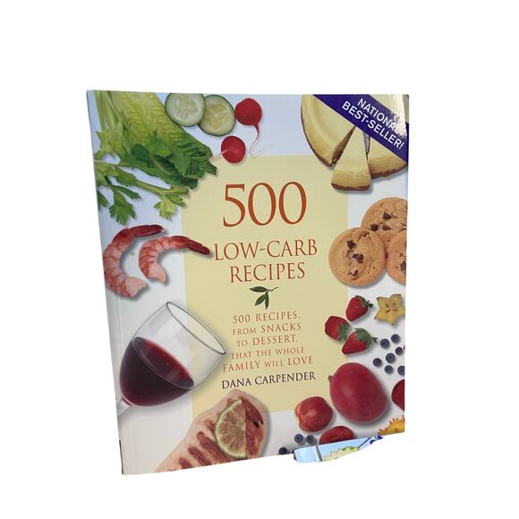 LOW CARB Healthy Cookbooks Lot of (3) RECIPES 15 Minute, 500, Fix it Forget It - Picture 3 of 8